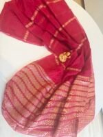 Maroon Embroidered Kurta Pant Set with Dupatta